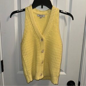 Madewell Cutaway Sweater Vest
